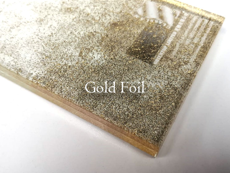 golden foil